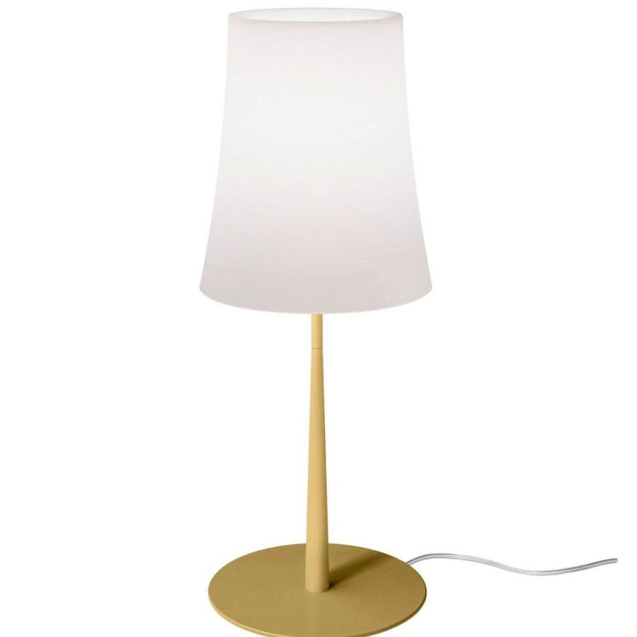 Belysning Foscarini Bordslampor | Birdie Easy Grande Bordslampa, Sandgul