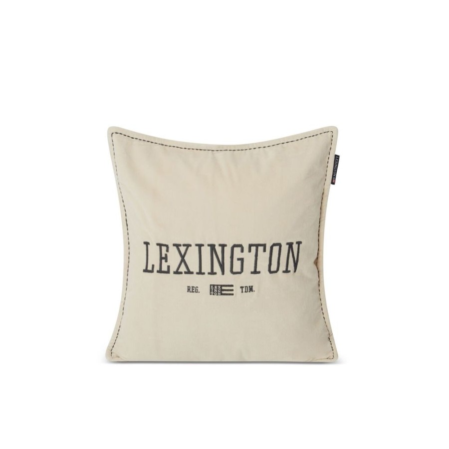 Textil Lexington Orngott | Logo Message Organic Cotton Velvet Kuddfodral 50X50 Cm