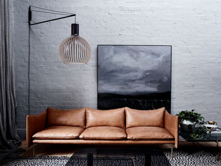 Belysning Secto Design Lampsladdar & Ovriga Lamptillbehor | Varsi 1000 Upphangningsarm, Svart