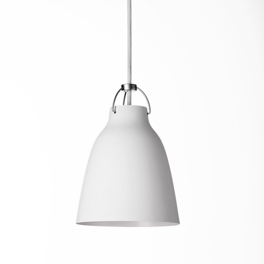 Belysning Fritz Hansen Taklampor | Caravaggio Taklampa P1, 3M Kabel, Matt Vit