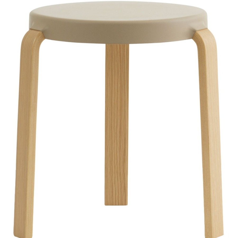 Mobler Normann Copenhagen Pallar | Tap Pall Ek, Sand