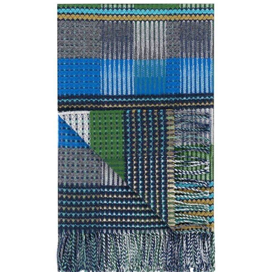 Textil Designers Guild Pladar & Filtar | Tasara Plad 130X190 Cm, Cobalt