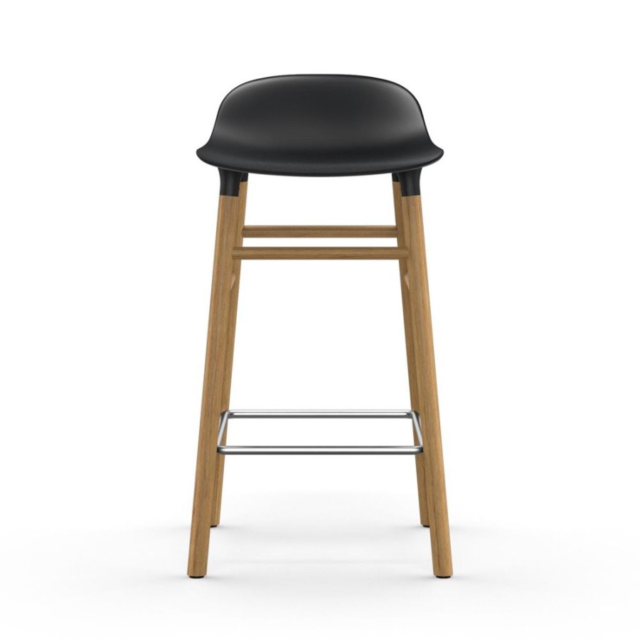 Mobler Normann Copenhagen Barstolar | Form Barstol Ekben, 65Cm Svart