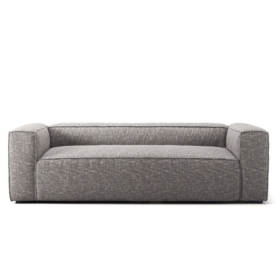 Mobler Decotique 2-Sitssoffor | Grand 2-Sitssoffa Tweedtyg, Marble Grey