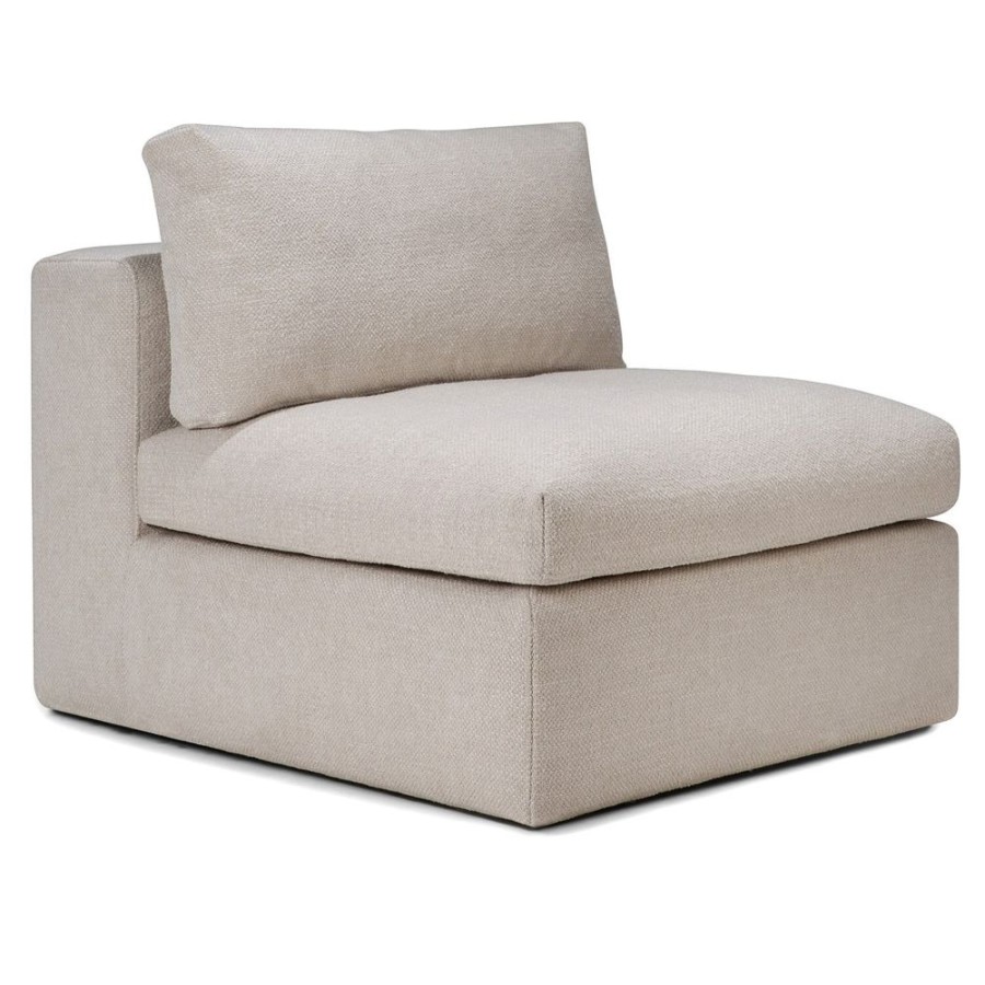 Mobler Ethnicraft Modulsoffor | Mellow Soffa 1-Sits Avtagbar Kladsel, Ivory