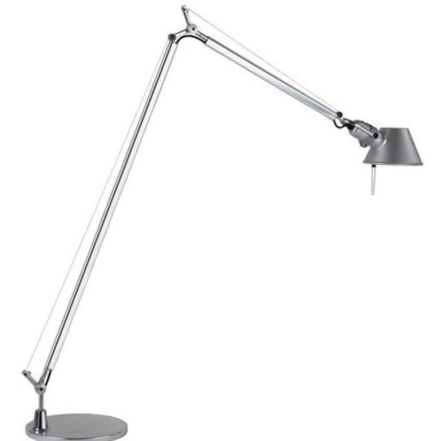 Belysning Artemide Golvlampor | Tolomeo Reading Golvlampa, Aluminium