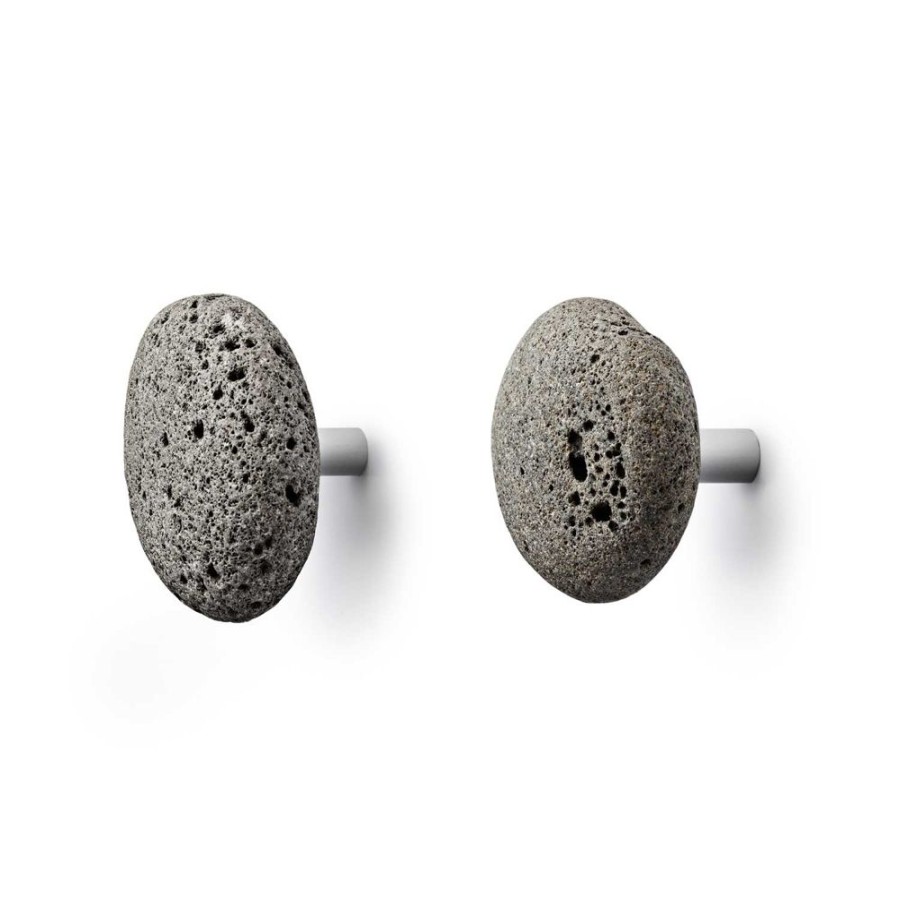 Inredning Normann Copenhagen Krokar & Galgar | Stone Krok, 2-Pack