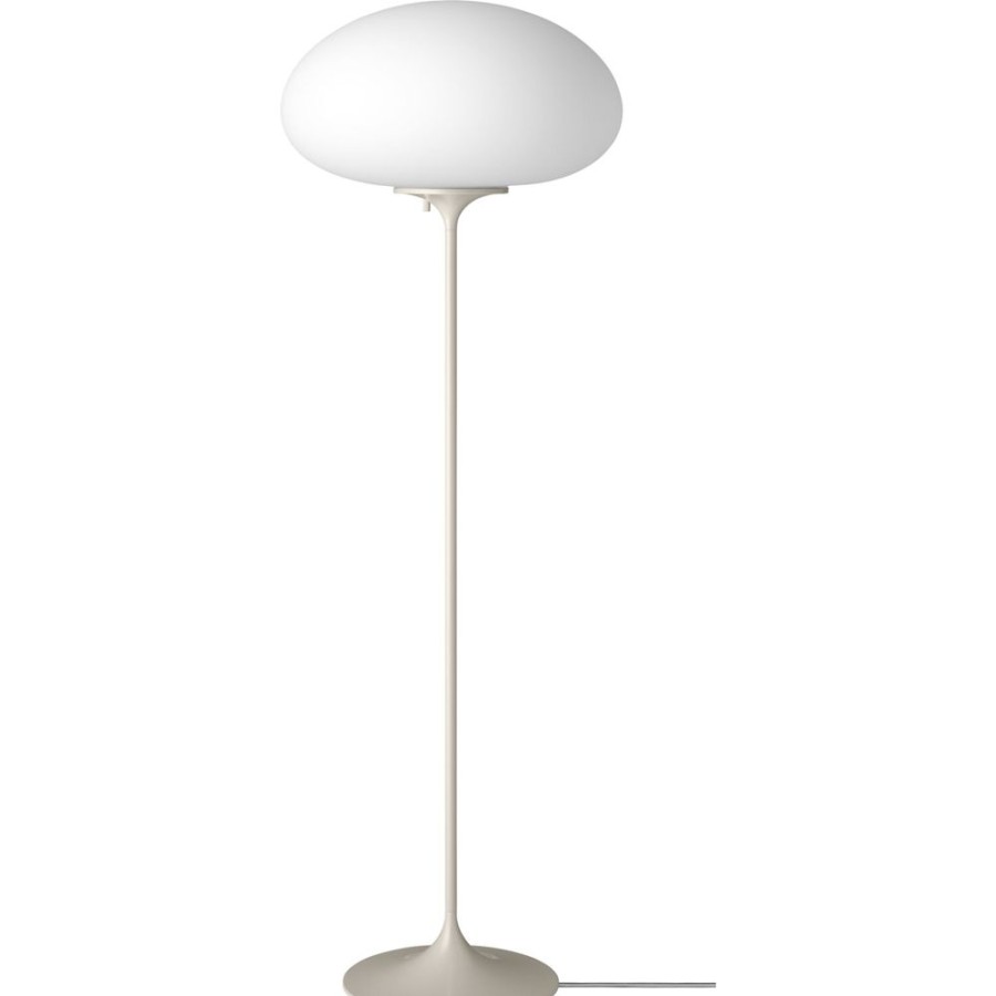 Belysning GUBI Golvlampor | Stemlite Golvlampa H110, Pebble Grey Eu