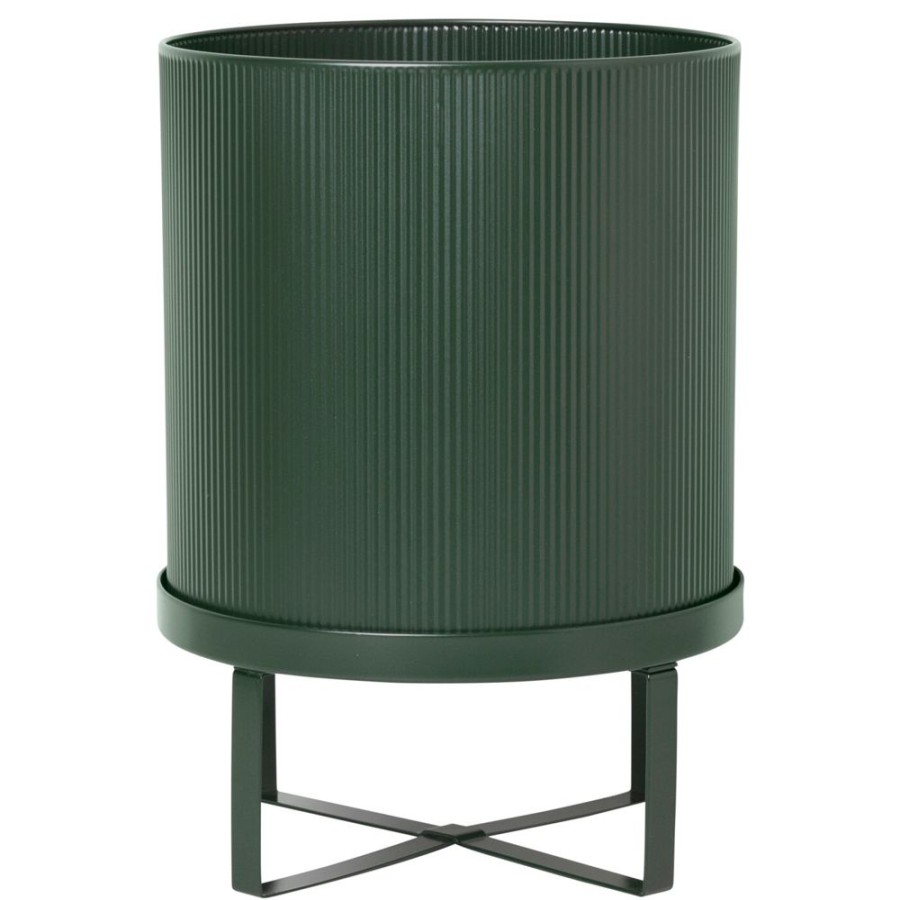 Inredning Ferm Living Krukor | Bau Kruka Large, Morkgron