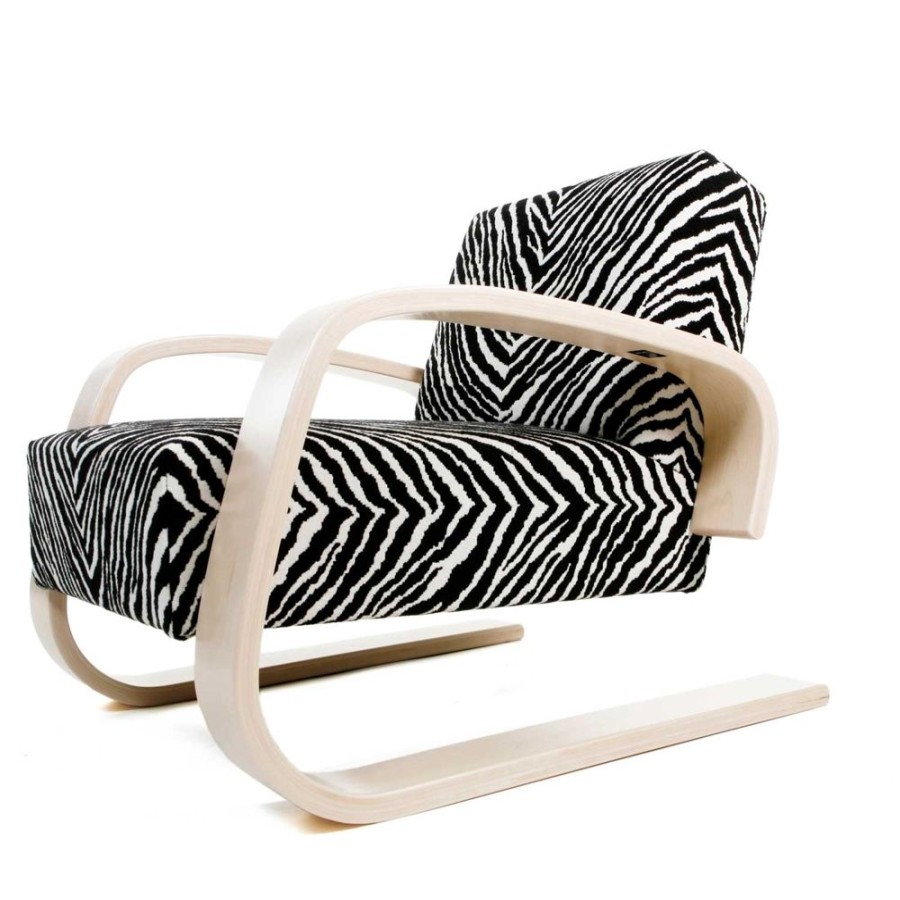 Mobler Artek Fatoljer | 400 Tank Fatolj, Zebra