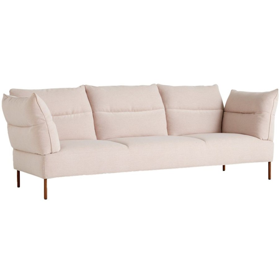 Mobler HAY 3-Sitssoffor | Pandarine Soffa 3-Sits Valnot, / Mode 026 Petal