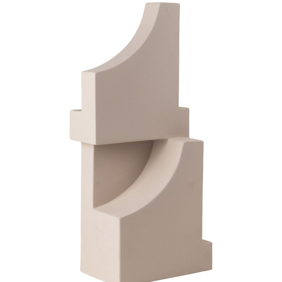 Inredning Kristina Dam Studio Skulpturer & Dekorativa Accessoarer | Serif Skulptur, Beige