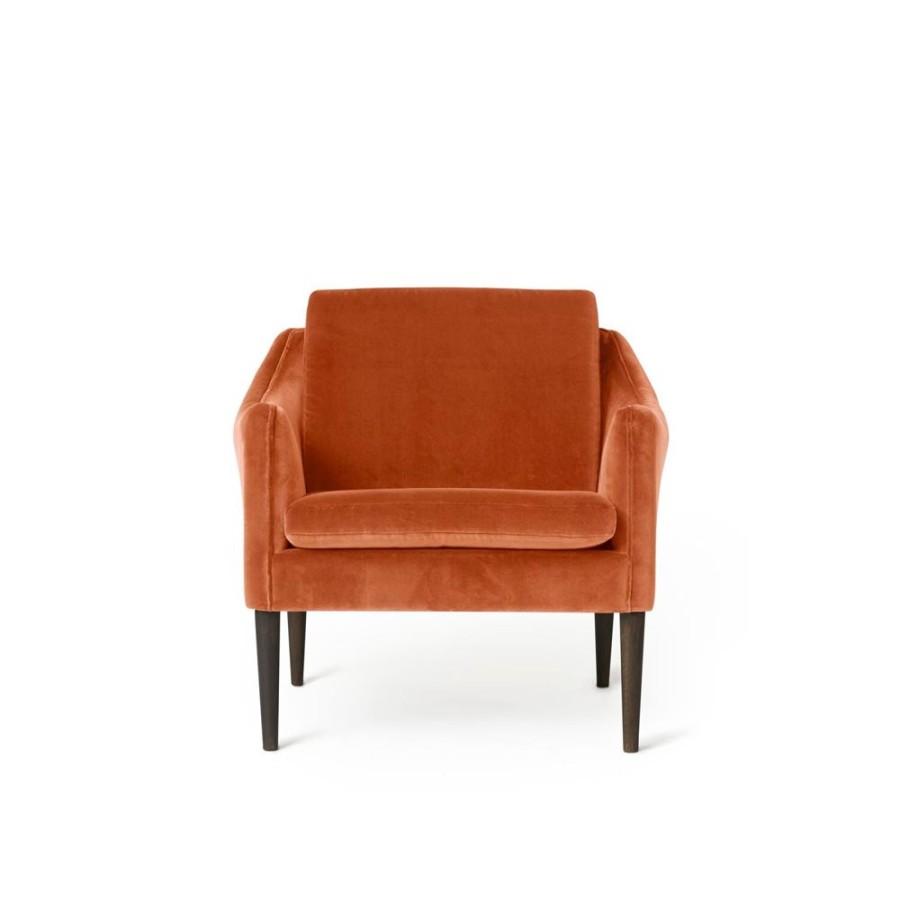 Mobler Warm Nordic Fatoljer | Mr. Olsen Loungestol, Rusty Rose / Rokt Ek