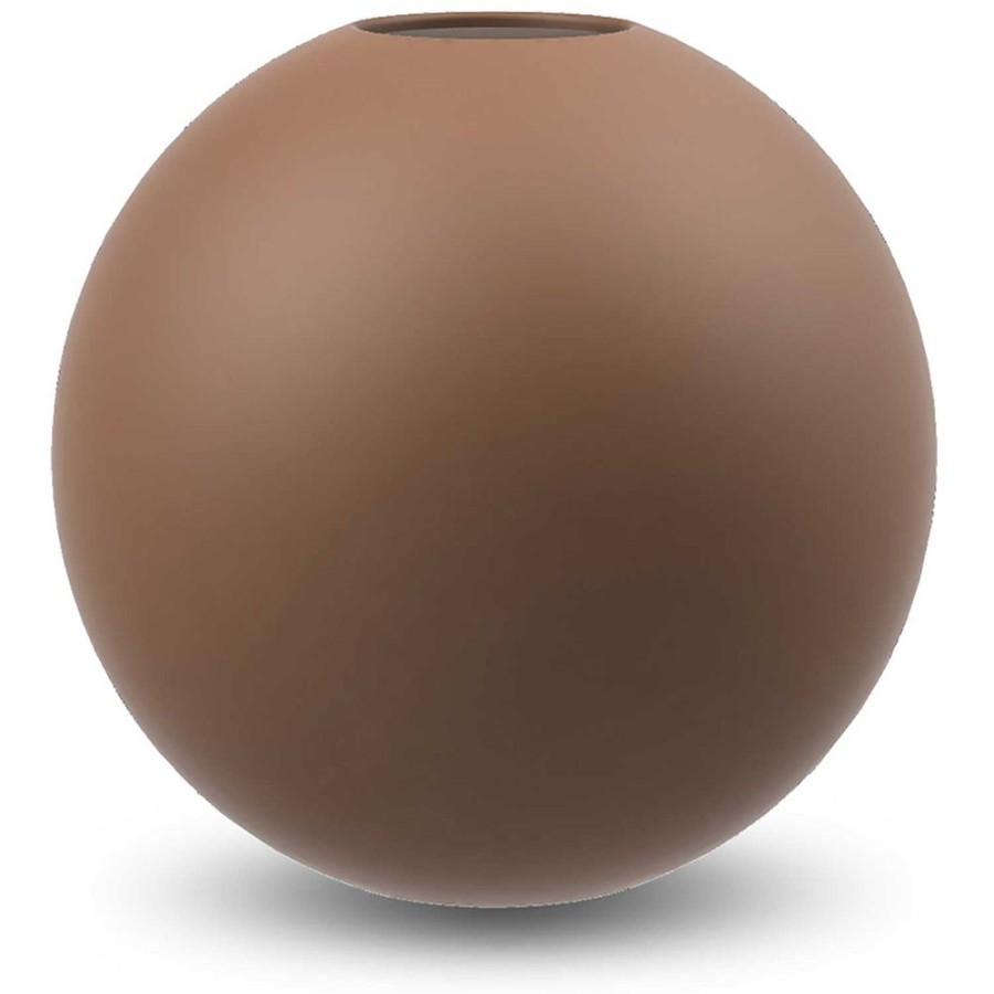 Inredning Cooee Design Vaser | Ball Vas 8 Cm, Coconut