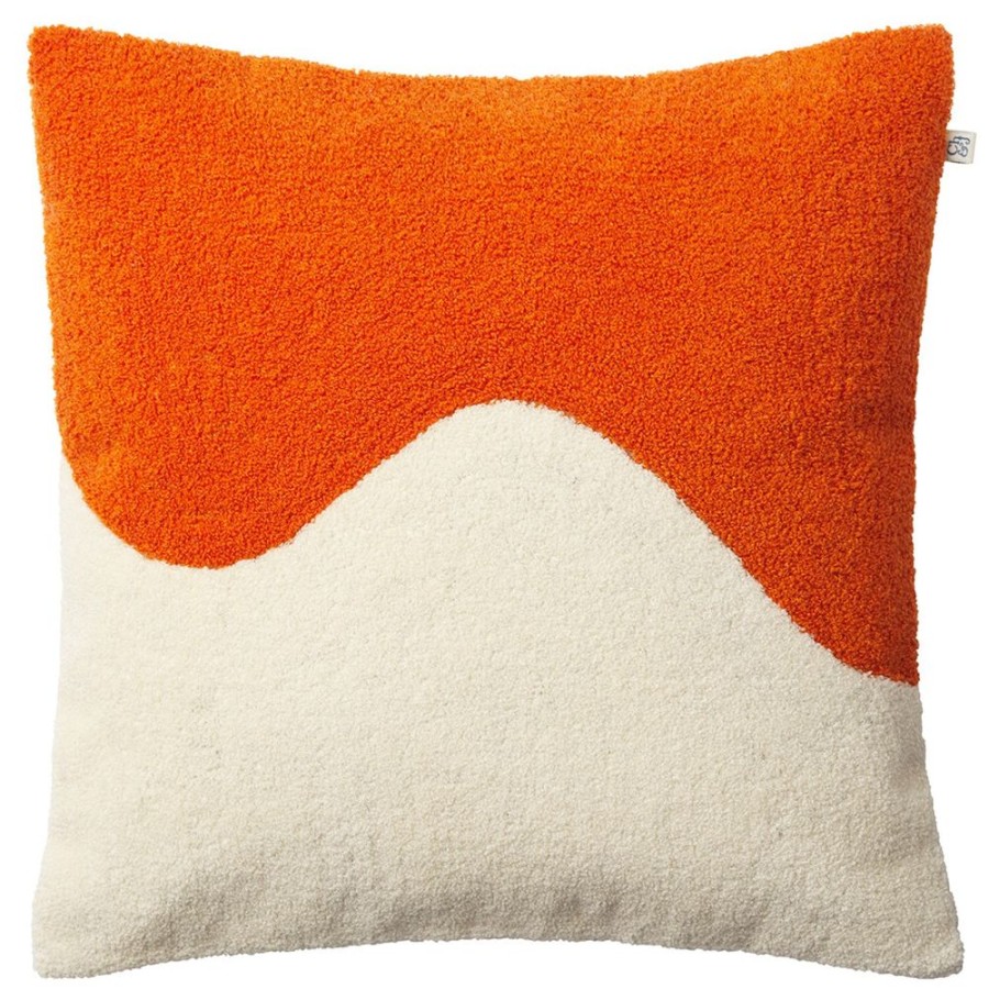 Textil Chhatwal & Jonsson Prydnadskuddar & Kuddfodral | Yogi Kuddfodral Amber/Off-White, 50X50 Cm