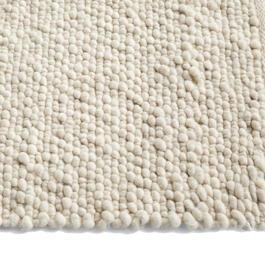 Mattor HAY Ullmattor | Peas Random Matta, 140X200 Cm / Cream