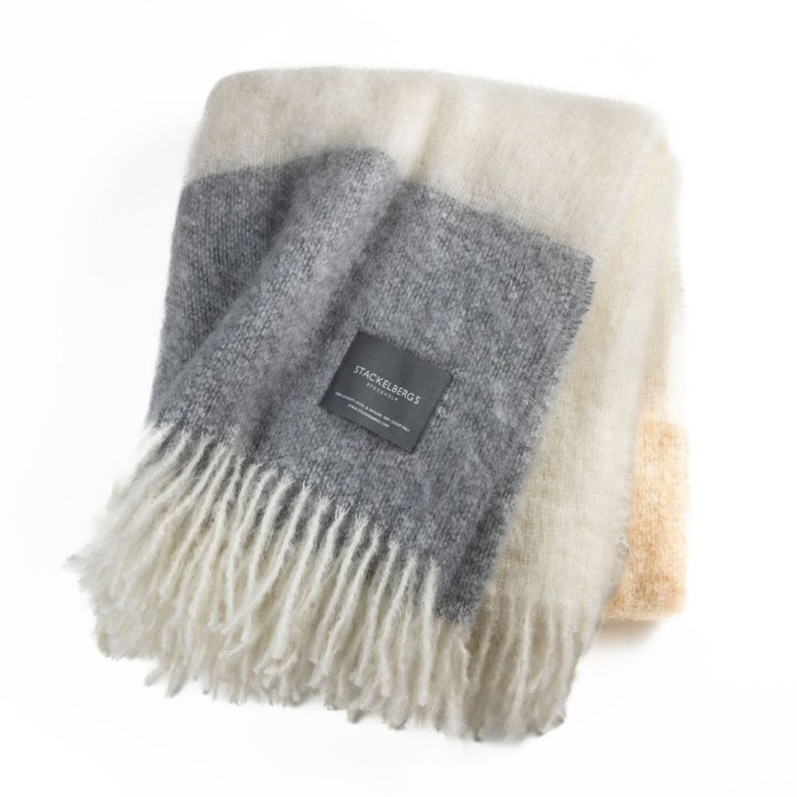 Textil Stackelbergs Pladar & Filtar | Mohair Filt Rullad Frans 130X170 Cm, Camel