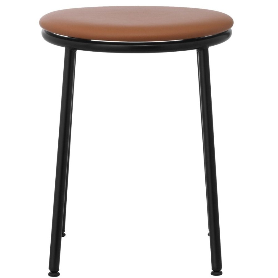 Mobler Normann Copenhagen Pallar | Circa Pall, Brunt Lader / Ultra Leather 41574