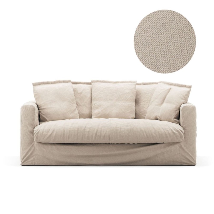 Mobler Decotique Kladslar | Le Grand Air Kladsel 2-Sits Bomull, Beige