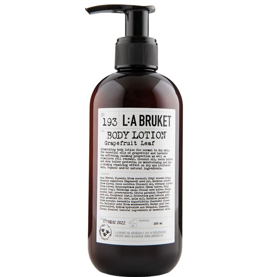 Inredning L:a Bruket Parfym & Kroppsvard | 193 Grapefruit Leaf Bodylotion 240 Ml