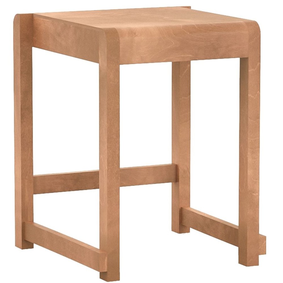 Mobler Frama Pallar | Low Stool 01 Pall, Varmbrun