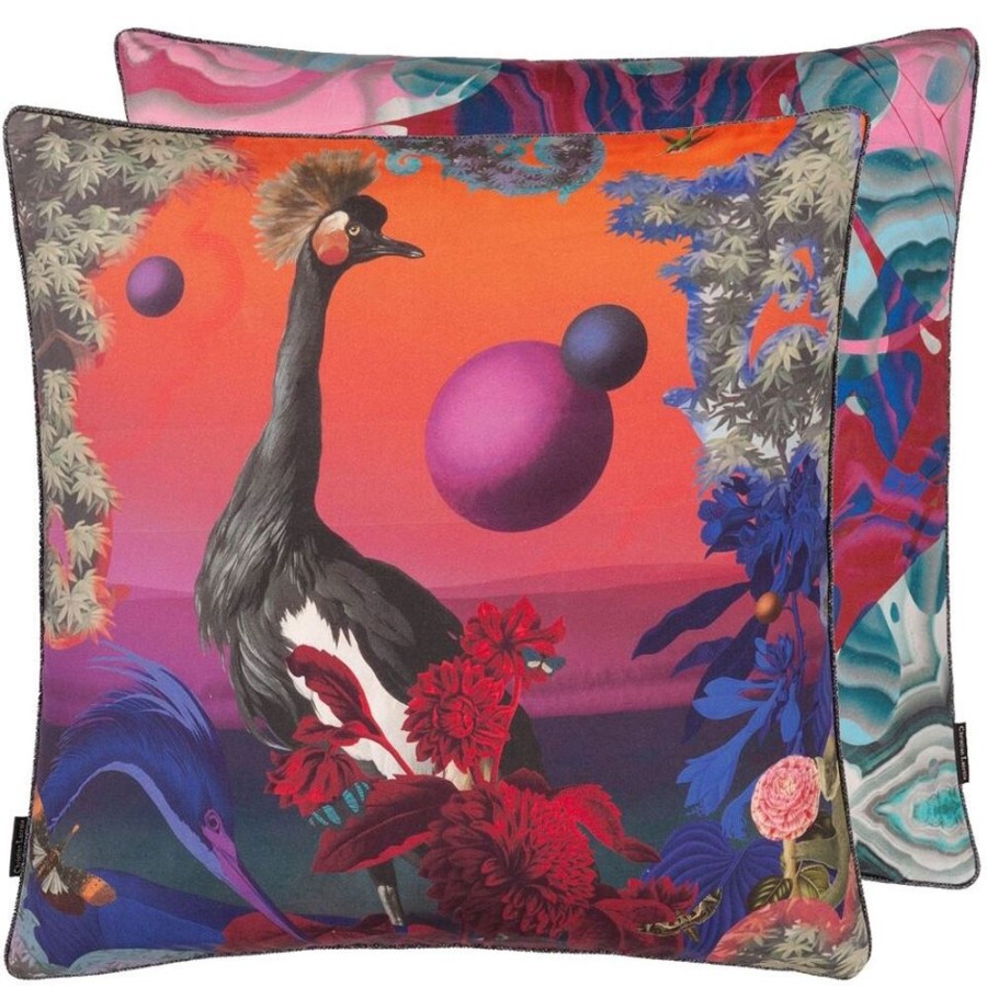 Textil Christian Lacroix Prydnadskuddar & Kuddfodral | Novafrica Kudde 50X50 Cm Sunset, Tangerine