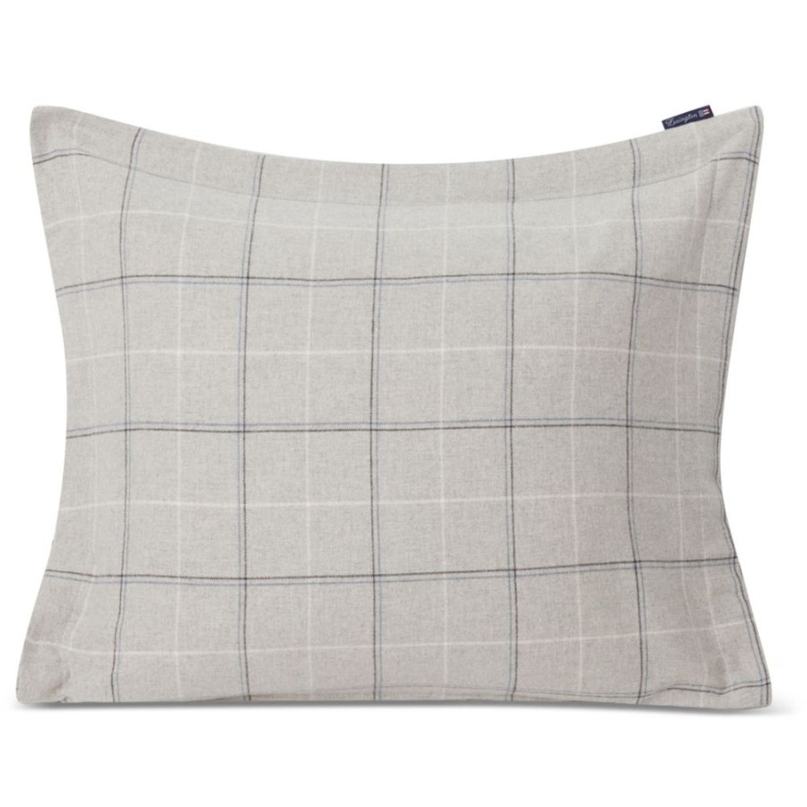 Textil Lexington Orngott | Checked Cotton Flannel Orngott 50X60 Cm, Light Grey/Dove