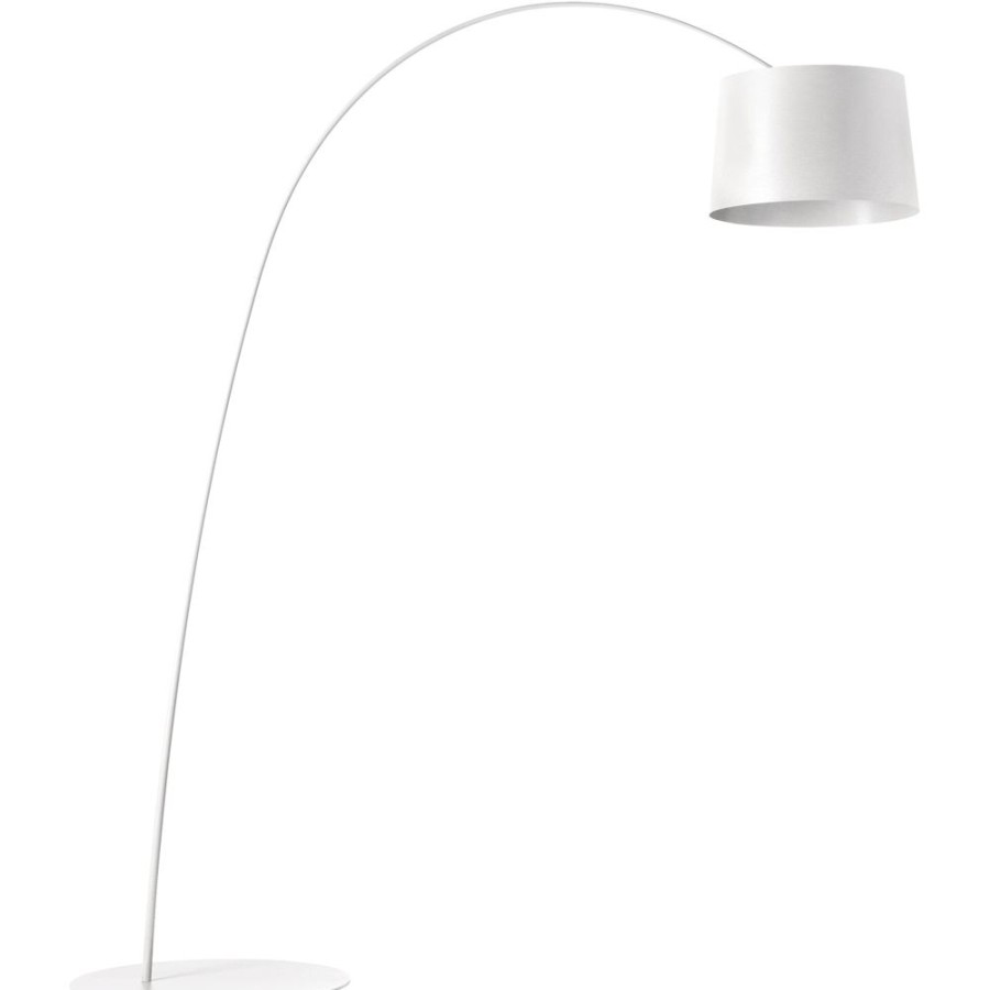 Belysning Foscarini Golvlampor | Twiggy Led Golvlampa, Vit