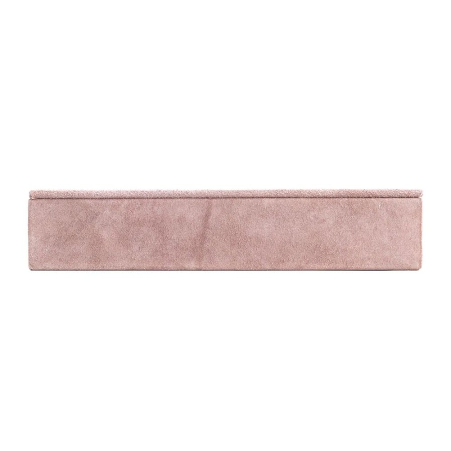 Inredning Nordstjerne Boxar & Askar | Suede Box Rektangular, Rosa