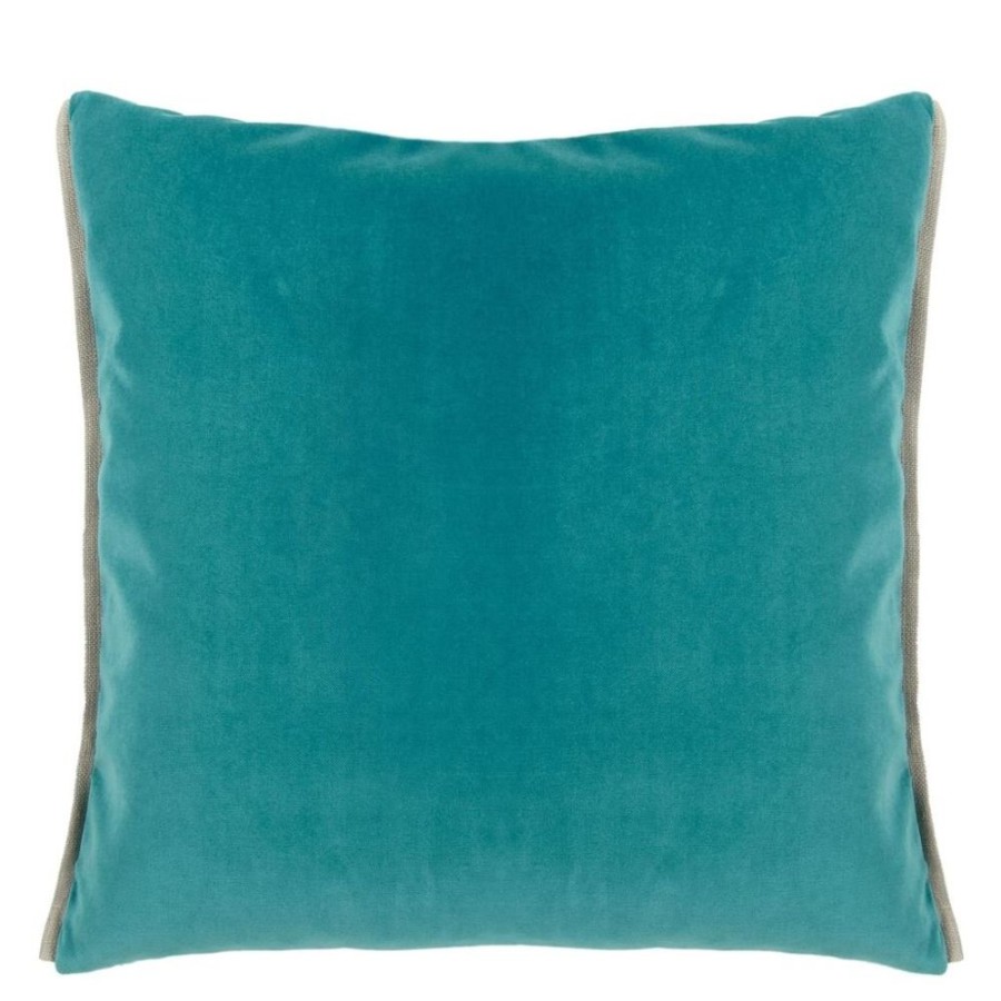 Textil Designers Guild Prydnadskuddar & Kuddfodral | Varese Kudde 43X43 Cm, Ocean / Duck Egg