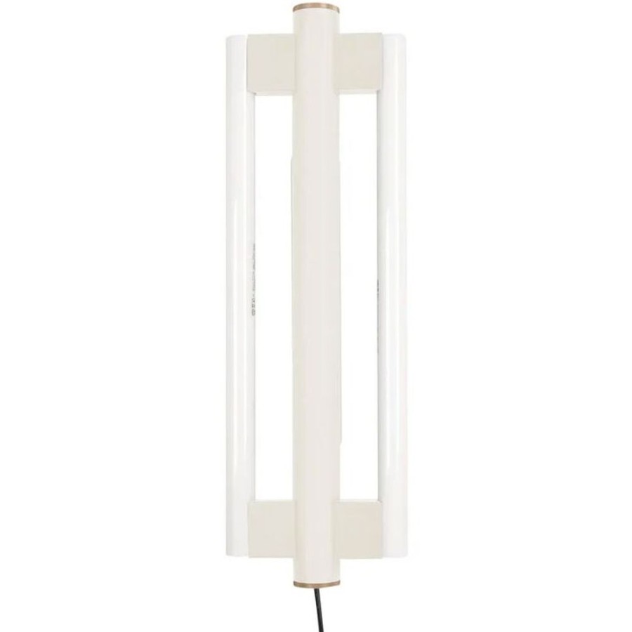 Belysning Frama Vagglampor | Eiffel Vagglampa Dubbel 500, Cream