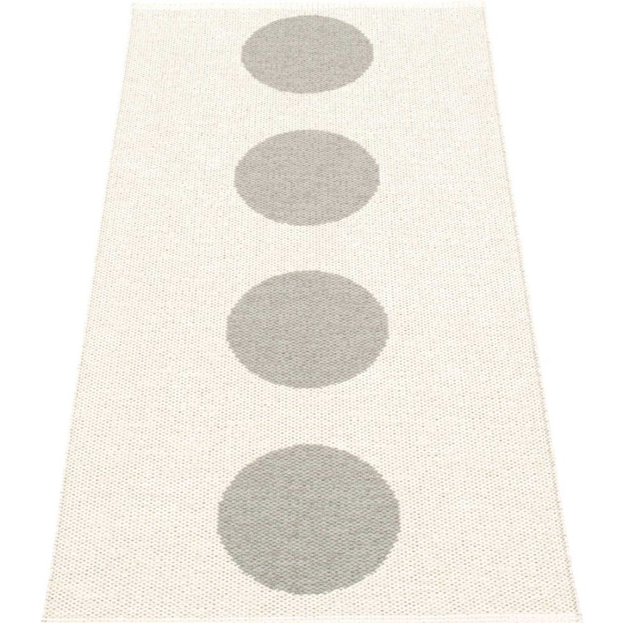 Mattor Pappelina Plastmattor | Vera Matta 70X150 Cm, Warm Grey/Vanilla