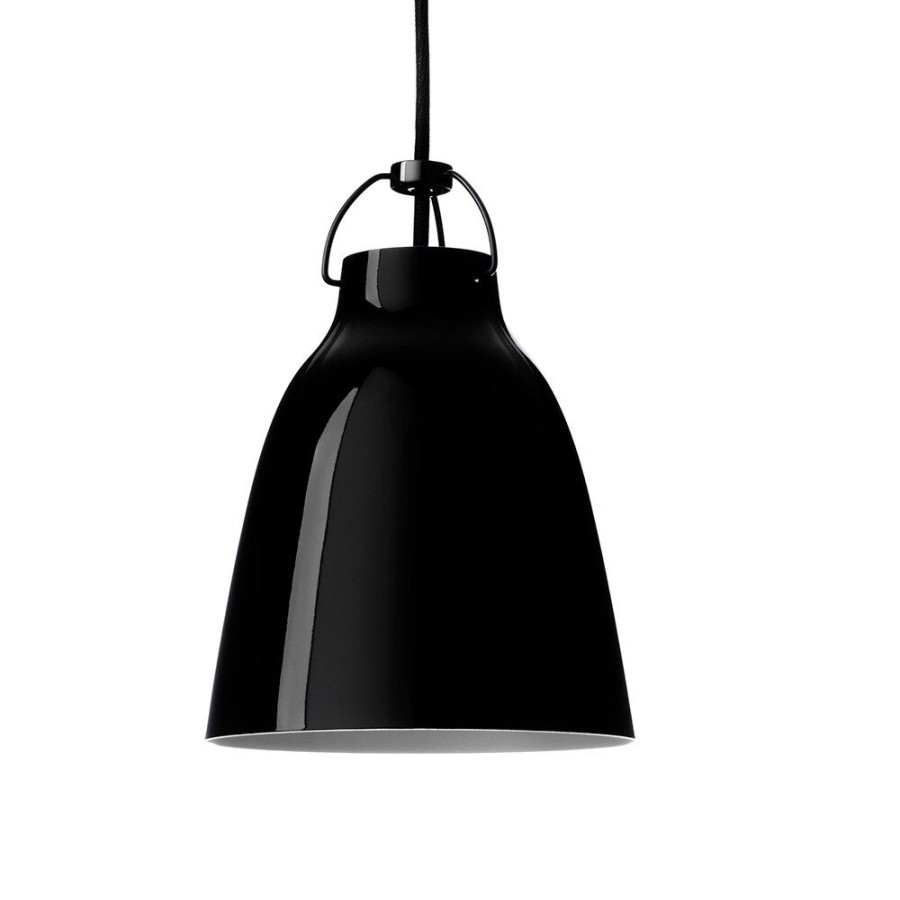 Belysning Fritz Hansen Taklampor | Caravaggio Blackblack Taklampa P1, Svart