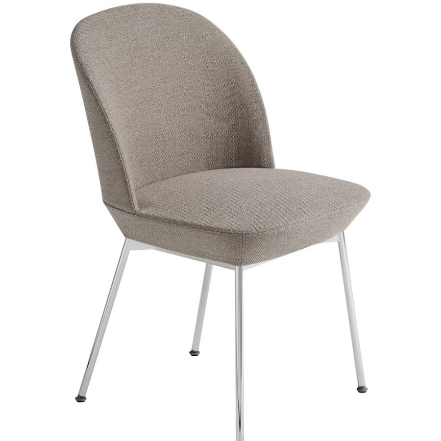 Mobler Muuto Matstolar | Oslo Matstol Ocean Beige/Krom