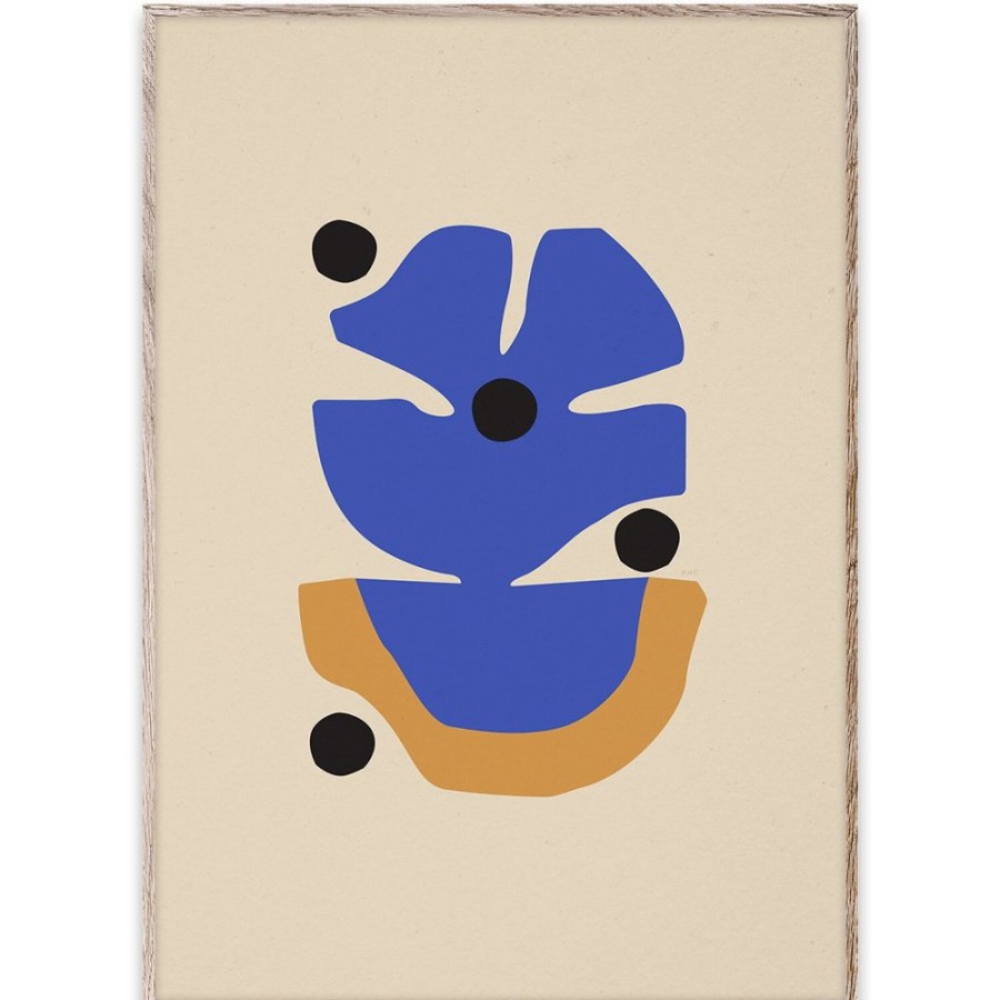 Inredning Paper Collective Posters | Flor Azul Poster 50X70 Cm