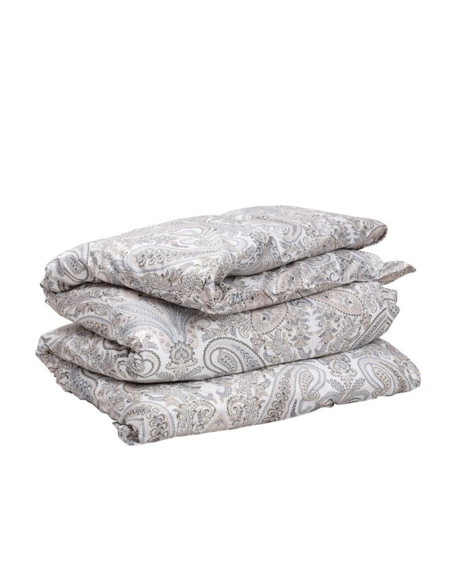 Textil Gant Home Paslakan | Key West Paisley Paslakan 220X220 Cm, Gra