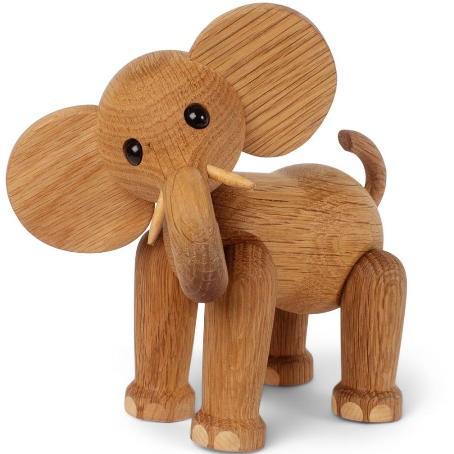 Inredning Spring Copenhagen Skulpturer & Dekorativa Accessoarer | Ollie Elephant Trafigur, 15 Cm