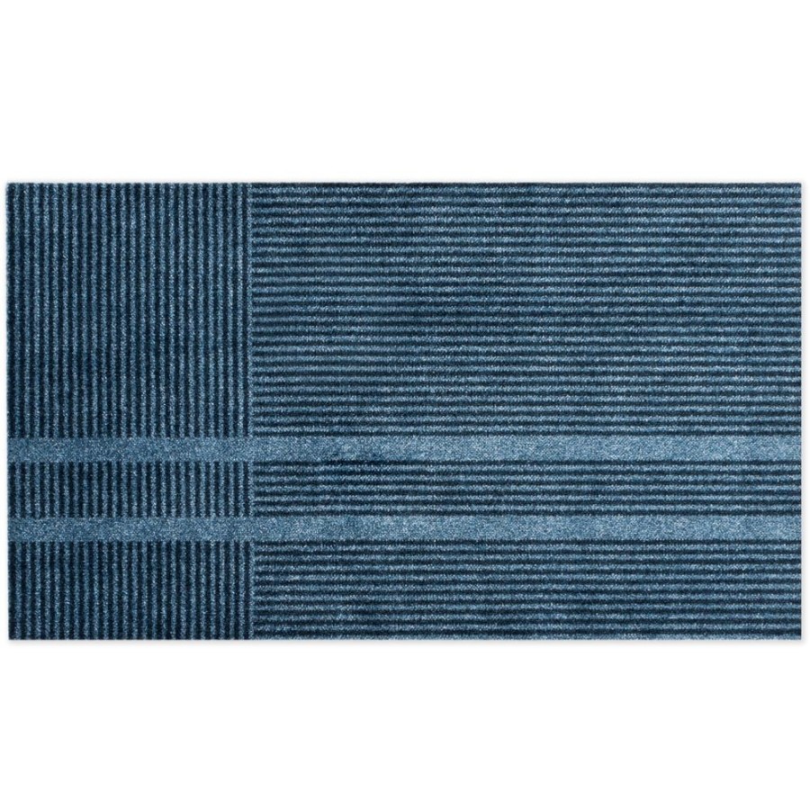 Mattor Heymat Dorrmattor | Loype Dorrmatta 85X150 Cm, Stormy Blue