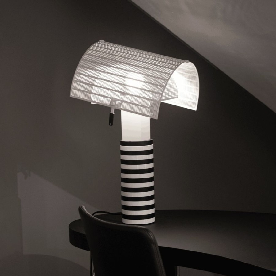 Belysning Artemide Bordslampor | Shogun Bordslampa Svart/Vit