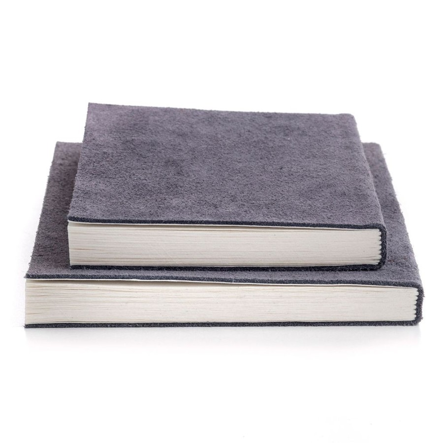 Inredning Nordstjerne Kalendrar & Anteckningsblock | Suede Anteckningsbok Small, Stone Grey