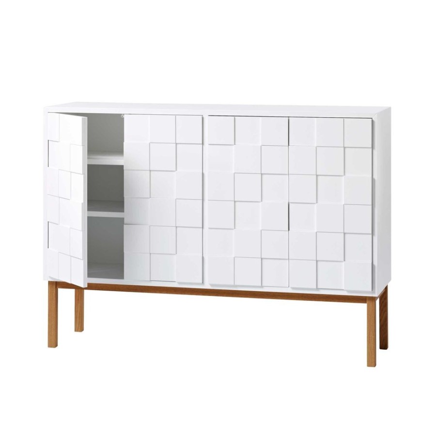 Mobler A2 Sideboards | Collect 2010 Skap Lagt Vit/Ek