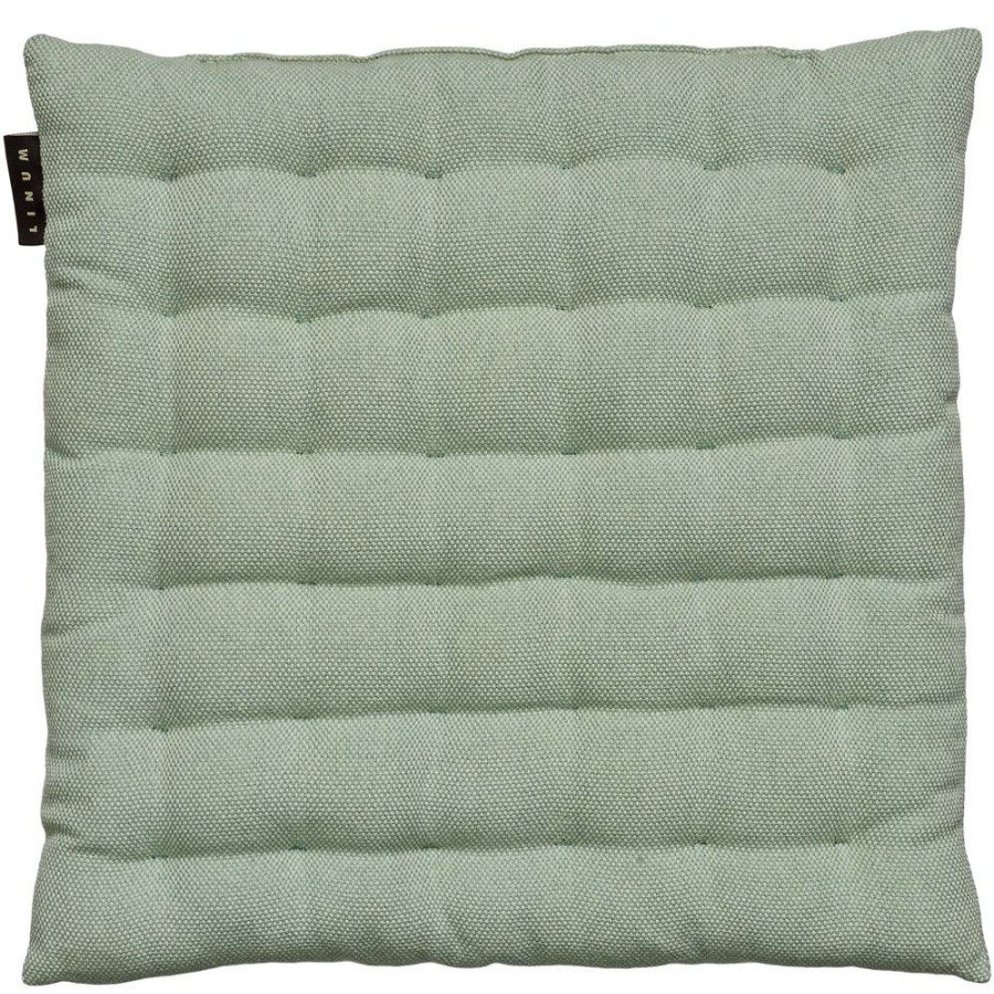 Textil Linum Dynor | Pepper Sittdyna 40X40 Cm, Light Ice Green