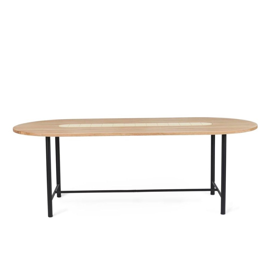 Mobler Warm Nordic Matbord | Be My Guest Matbord 220 Cm, Vitoljad Ek