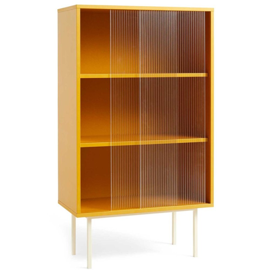 Mobler HAY Skap | Colour Cabinet Vitrinskap, Glasdorr / Gul