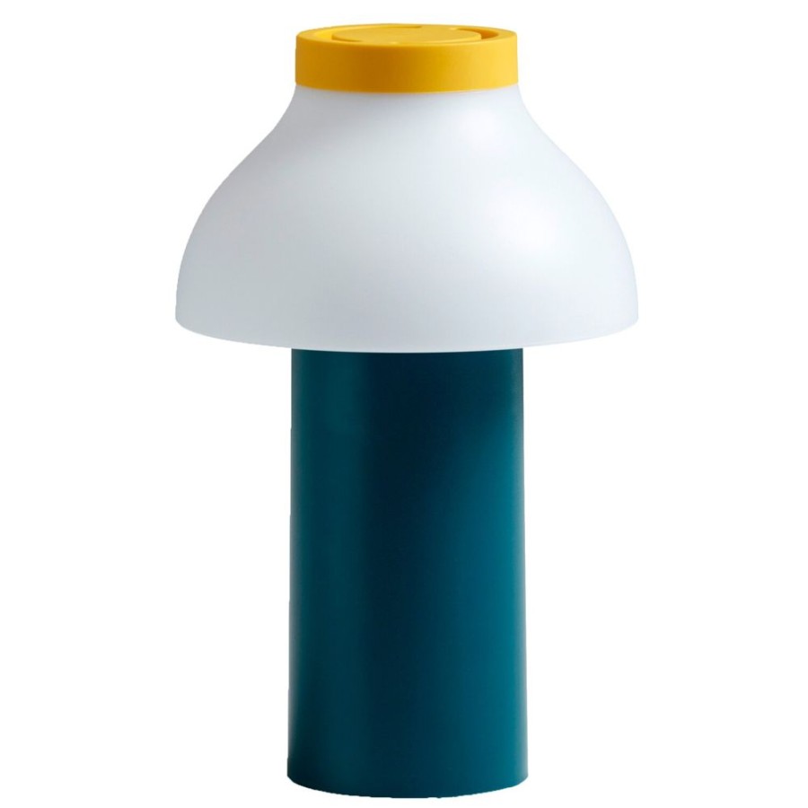 Belysning HAY Bordslampor | Pc Portabel Bordslampa, Ocean Green