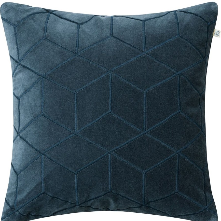 Textil Chhatwal & Jonsson Prydnadskuddar & Kuddfodral | Vir Kuddfodral 50X50 Cm, Sea Blue