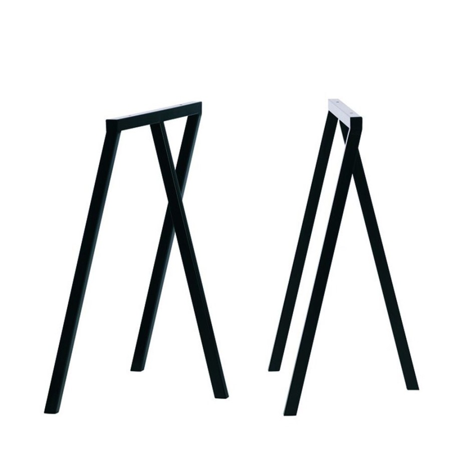 Mobler HAY Matbord | Loop Stand Benbock 2-Pack, Svart