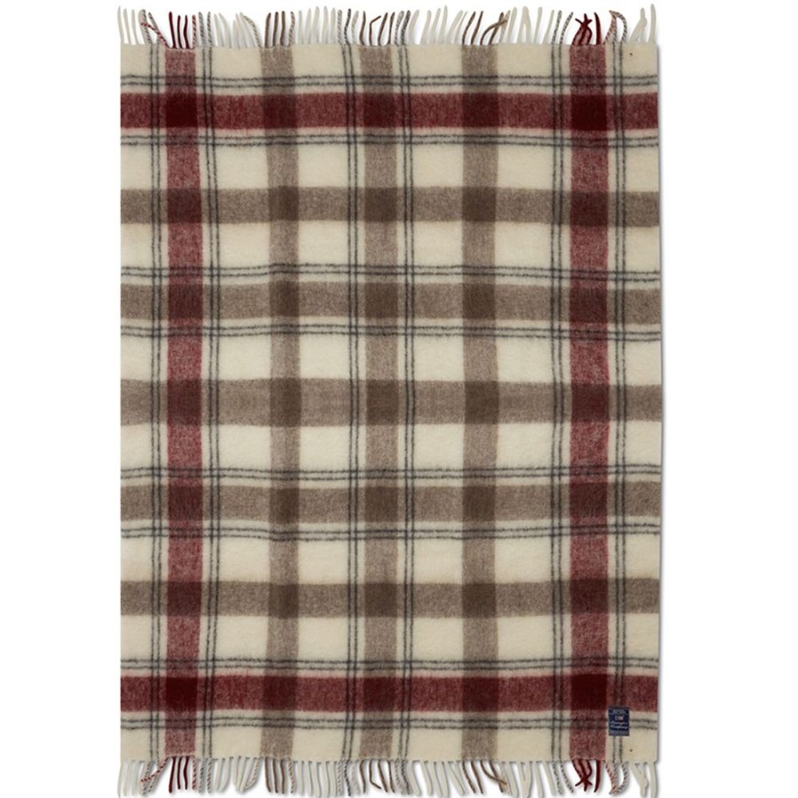 Textil Lexington Pladar & Filtar | Checked Mohair Wool Mix Plad, 130X170 Cm