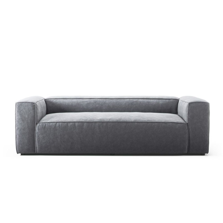 Mobler Decotique 2-Sitssoffor | Grand 2-Sitssoffa Pradotyg, Zinc Grey