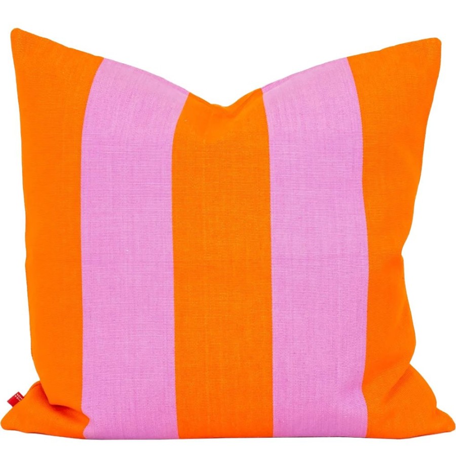 Textil A world of craft Prydnadskuddar & Kuddfodral | Fifi Kuddfodral 50X50 Cm, Orange/Lila